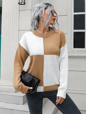 Checker Board Sweater - ONLINE EXCLUSIVE