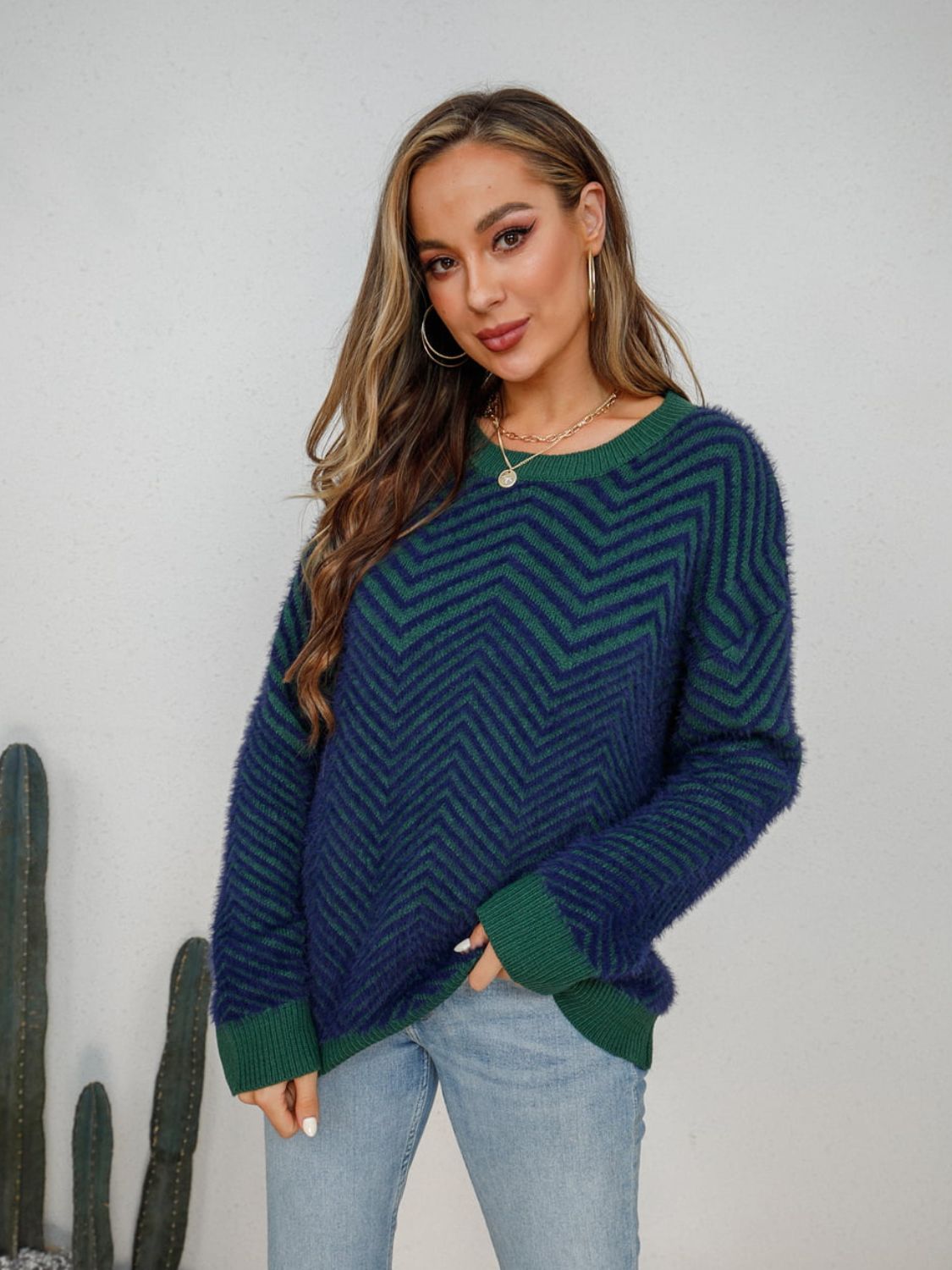 Zig Then Zag Sweater - ONLINE EXCLUSIVE