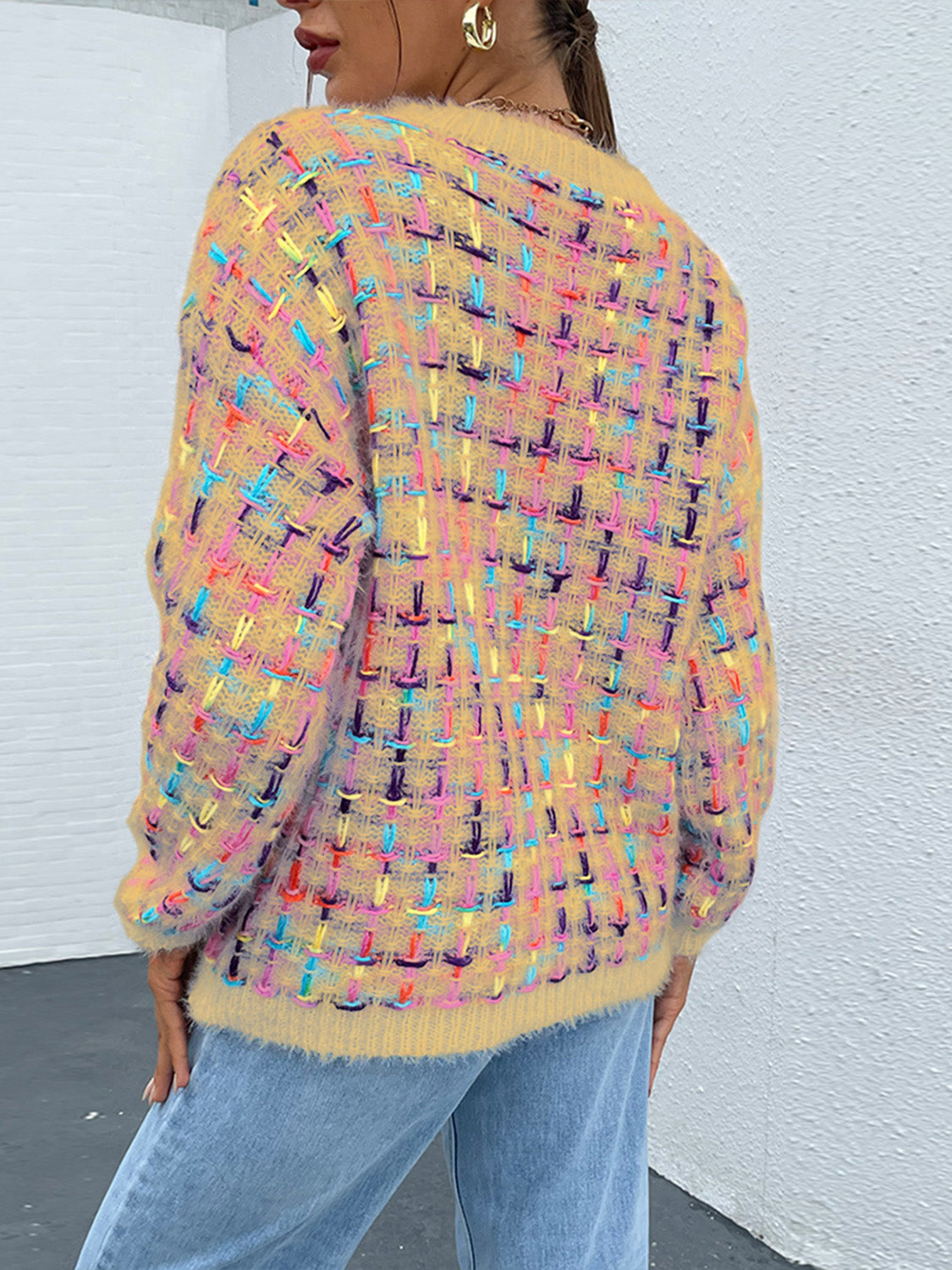 Confetti Fuzzy Sweater - ONLINE EXCLUSIVE