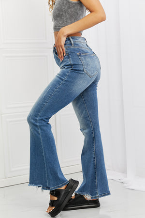 RISEN Iris High Waisted Flare Jeans - ONLINE EXCLUSIVE