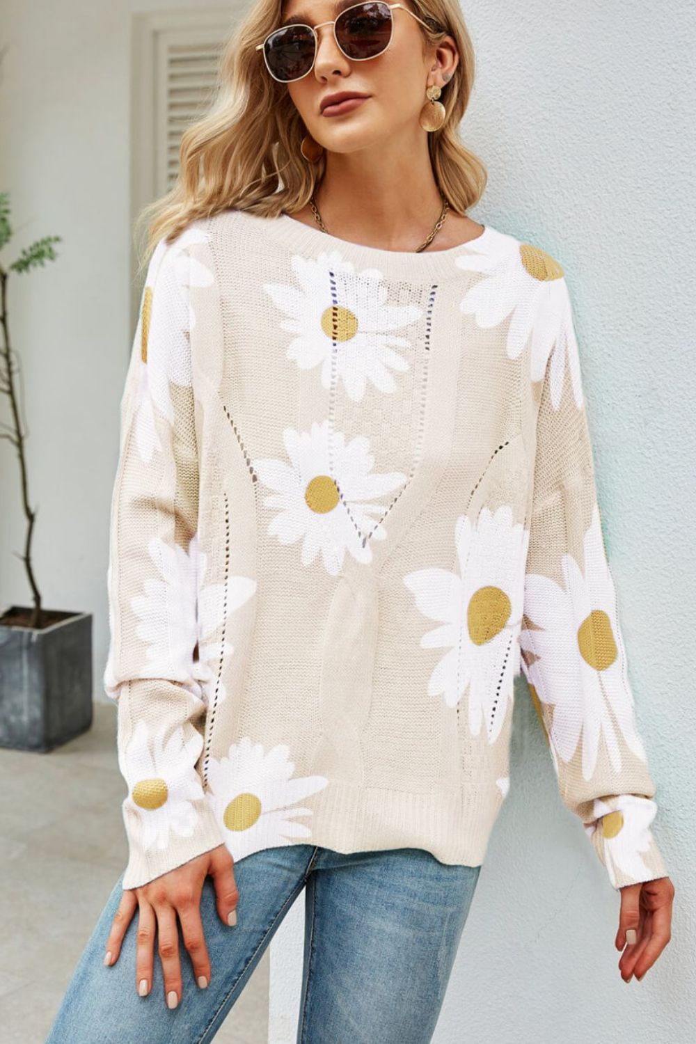 For The Love Of Daisies Sweater - ONLINE EXCLUSIVE