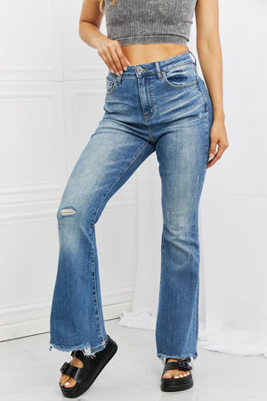 RISEN Iris High Waisted Flare Jeans - ONLINE EXCLUSIVE