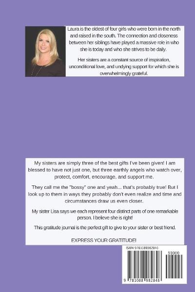 Sister Love:  A Gratitude Journal - My Sister, My Friend